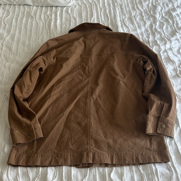 Old Navy Workwear Jacket with Corduroy Collar - Picture 8 of 11
